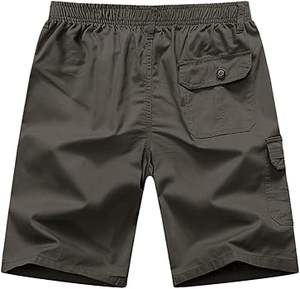 กางเกงขาสั้นวิ่งออกกำลังกายสำหรับผู้ชายกางเกงขาสั้นผ้าโพลีเอสเตอร์แบบ100% แห้งเร็วมีกระเป๋าปิดและมีเชือกรูดสำหรับออกกำลังกาย - Product Image 6