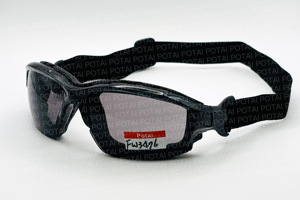 FW3476 Nouveau style 2025 Lunettes de sécurité sportives d'extérieur haute visibilité avec branches interchangeables, verres polarisés anti-rayures et monture en PC - Product Image 4