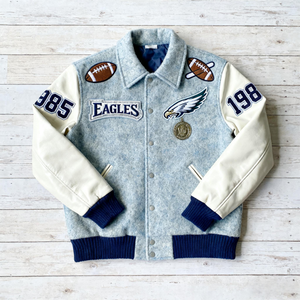 เสื้อแจ็คเก็ตวาร์ซิตี้ผู้ชายแบบลำลองสั่งทำพิเศษ คอตั้ง คุณภาพพรีเมียม  มีจำหน่ายหลายสี - Product Image 2