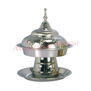 Suministros de Material de aluminio de alta calidad, recipiente de Khajoor árabe de plata completa y cuencos de fecha, logotipo de embalaje personalizado - Product Image 3