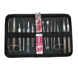 14 Pièces Kits Chirurgicaux Avancés Avec Pince À Épiler Poignée De Scalpel Kit Piratique Chirurgical Pour Salle De Chirurgie - Product Image 6