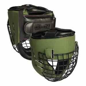 Couvre-chef de boxe en cuir artificiel professionnel de haute qualité Logo personnalisé pour l'entraînement avec couche de protection du visage adulte - Product Image 1