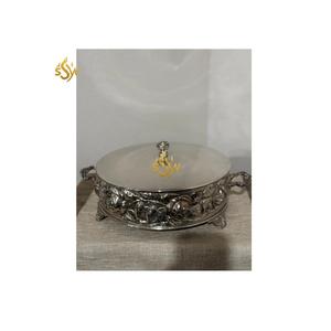 Antique Design Round Shape Table Decorative Food Casserole Dish <b>Prime</b> Quality Classic Kitchen Food Hot Pot At Reasonable Price - Product Image 1