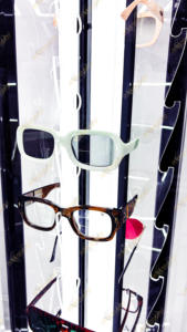 Modern Fashionable Revolving Optical Stand Acrylic Sunglasses <b>Display</b> Shelves for <b>Eyewear</b> Shops - Product Image 3
