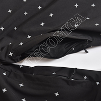 Pantalones de Nieve con Estampado de Estrellas Reflectantes, Diseño Nuevo, Resistentes al Viento e Impermeables, para Actividades al Aire Libre, con Cintura Ajustable con Cordón y Puños Elásticos