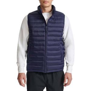 Veste matelassée à col montant en toile respirante, à capuche, décontractée, sportive, d'hiver, d'extérieur, sans manches, imperméable de haute qualité pour homme - Product Image 5