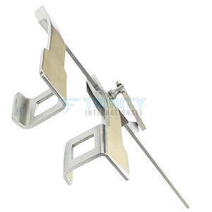 Precio al por mayor TRINITY INTERNATIONALS Finochietto Rib Spreader Retractor Juego de instrumentos de acero inoxidable manual reutilizable - Product Image 5