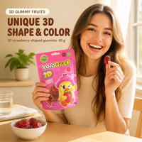 Yoloduck Groothandel Premium Echt Fruit Sap Sappige Centrale Vulling Overvloedige Smaak Schattig Eendjes Design Fruit Gummies