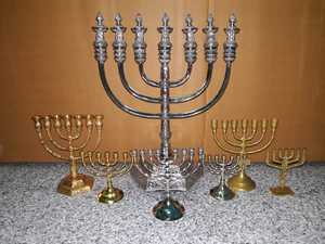 Menorah Chanukah para ocasión navideña - Product Image 6