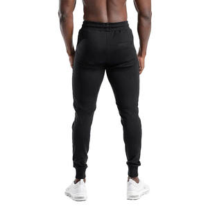 Pantalones Deportivos para Hombre, 100% Algodón, Casuales, de Secado Rápido, Negros, de Alta Calidad, Largos, para Correr - Product Image 3