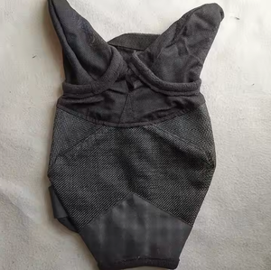 Masque de mouche de cheval réglable de qualité supérieure Protection des oreilles en maille respirante douce Fournitures de soins de cheval personnalisables durables - Product Image 6