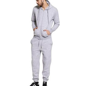 ชุดวอร์ม2ชิ้นสำหรับผู้ชายชุดกีฬาแบบลำลองสำหรับวิ่งจ๊อกกิ้งแบบมีซิปเต็ม - Product Image 2