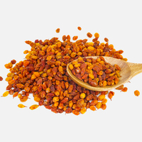 Hoogwaardige eetbare gedroogde zeebuckthorn-bessen, oranje, zongedroogd, HACCP-gecertificeerd, Kohenoor International, 3 jaar houdbaarheid