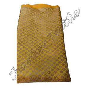 By Meter Banarasi Silk Brocade Silk Fabric Manufacture In Indian Manufacturer Wholesaler Clothing Hand Block Jaipuri Sanganeri