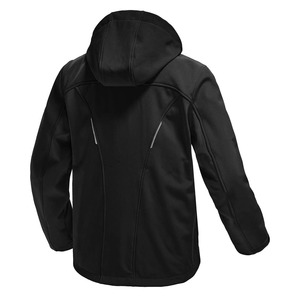 Nueva chaqueta Softshell, diseño personalizado, ropa de trabajo de invierno, chaqueta de carcasa suave con cremallera y forro polar impermeable a prueba de viento para hombre - Product Image 2