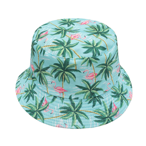 OEM prix d'usine Designer de mode unisexe réversible pêcheur seau chapeau imprimé personnalisé chapeaux bas quantité minimale de commande - Product Image 4