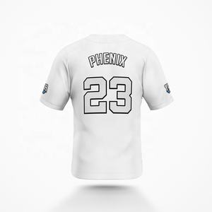 Camiseta de béisbol sublimada personalizada, camiseta de béisbol personalizada para hombres, uniformes de softbol de estilo de Diseño de equipo - Product Image 4