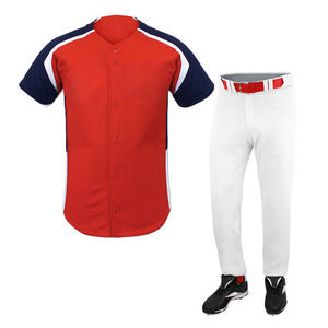Uniformes de Béisbol y Sóftbol Personalizados, 100% Poliéster, Rendimiento Deportivo, Absorción de Humedad, Secado Rápido, Transpirables, Uniformes de Equipo Unisex para Adultos en Oferta - Product Image 4
