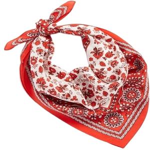 <b>Bandana</b> Scarves Custom Printed Cotton Scarf Designs Fashionable <b>Women</b> Stylish New Style Handmade Wholesale Head Hair scarfs - Product Image 1