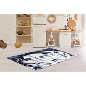 Tapis d'art graffiti pour femme : Tapis d'appoint intérieur antidérapant, tapis fin non tissé - Product Image 2