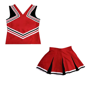 Uniforme de Animadoras para Mujer HI-GLOW SPORTS INTERNATIONAL, Cómodo, con Logotipo Personalizado en la Parte Delantera, 100% Poliéster, Gran Venta - Product Image 4