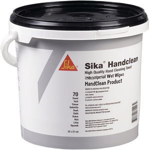 Lingettes humides antibactériennes Sika 70 lingettes nettoyantes pour les mains en polypropylène, produit de nettoyage des mains en seau - Product Image 3