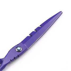 Bán buôn A + lớp chất lượng sắc nét dài xử lý cắt tóc kéo mỏng tóc chuyên nghiệp mặc quần áo kéo thép không gỉ - Product Image 2