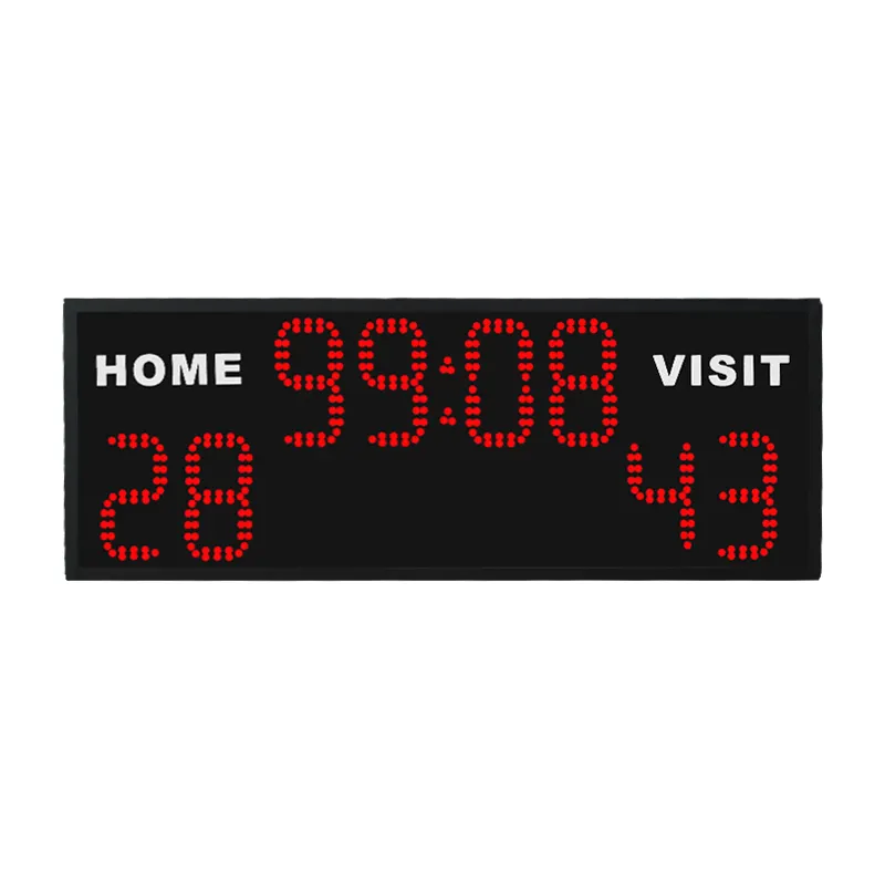 CHEETIE CP42 5-дюймовое цифровое светодиодное табло для домашнего баскетбола с 24-секундным таймером для броска