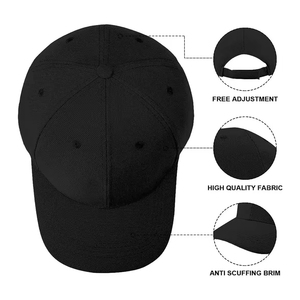 Casquette de baseball bleu marine à 5 panneaux avec logo brodé 3D Casquette de sport imperméable perforée à trou découpé au laser - Product Image 3