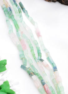 พลอยทัวร์มาลีนอัฟกานิสถาน 16 นิ้ว ทรงเหลี่ยม ขัดเงา หินธรรมชาติ สำหรับทำเครื่องประดับชั้นดี - Product Image 5