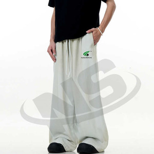 Pantalon de jogging droit en molleton pour homme, personnalisable avec logo, confortable, imperméable, respirant, pour la gym et le quotidien - Product Image 4