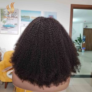 วิกผมลูกไม้แบบ HD 13x6 ทรง Afro Kinky Curly 4C ผมแท้เวียดนาม จัดเรียงเกล็ดผม ผู้จำหน่ายผมแท้ - Product Image 2