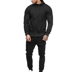 Conjunto Deportivo de Invierno Ligero de Primera Calidad, Personalizado, para Correr, Cómodo, de 2 Piezas, con Logotipo Personalizado para Hombre - Product Image 5