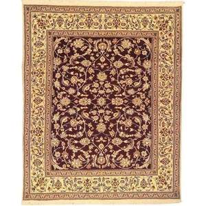 Tapis persan Nain unique en son genre, 8'1 x 6'6 - Product Image 1