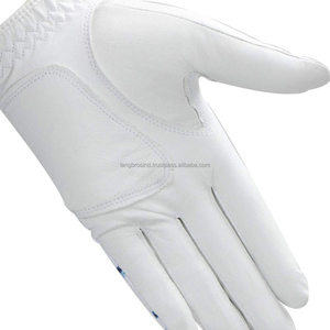 Gants de golf en cuir de mouton Cabretta de qualité supérieure avec logo personnalisé, durables, fins et respirants pour le sport à gauche et à droite - Product Image 5