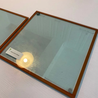 Fenêtre isolante à double vitrage trempé avec revêtement Low-E pour usage industriel, porte vitrée pour hôtels, couleur personnalisable