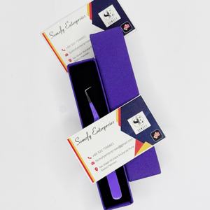 Pinzas de Volumen para Pestañas Somofy Enterprises de Acero Inoxidable de 90 Grados, con Punta Delgada Serrada para Aislamiento, las Más Valoradas - Product Image 4