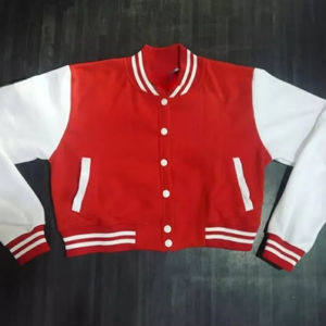 Letterman personnalisé Hommes Street Wear Varsity Jacket Salevess en cuir et personnaliser Logo Bomber Jumper Jacket Veste décontractée - Product Image 1