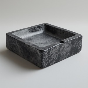 Modern Style Metal Ashtray Designed For Cafes <b>Bars</b> And Offices Providing Clean Look And Reliable Daily Performance - Product Image 3