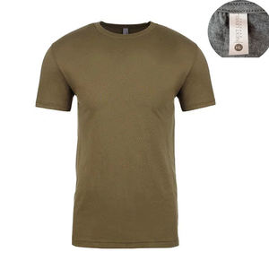 T-shirt bleu royal en trois mélanges en gros - Product Image 3