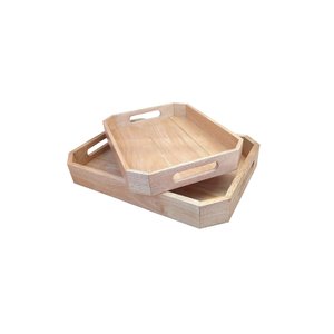Plateau en bois de qualité supérieure pour thé, café et snacks à usage domestique (AC 5086) - Product Image 1