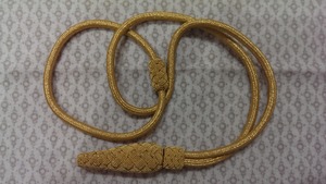 สายเครื่องแบบเจ้าหน้าที่มาใหม่เชือกผูกดาบเคลือบสำหรับงานพิธีสิ่งทอและเสื้อผ้าตามสั่ง-ขายส่ง - Product Image 2