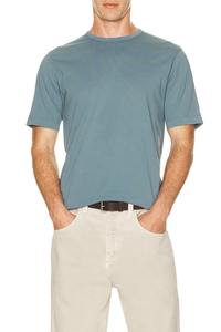 2025เสื้อยืดคอกลมสำหรับผู้ชายผ้าฝ้าย100% 220กรัมสีพื้นสไตล์ลำลองผ้าไหมสกรีนลายออกแบบได้ตามต้องการ - Product Image 4