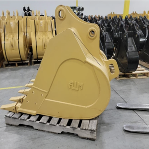 CAT986K บุ้งกี๋ตักหินแบบเอียง 8 CYD สำหรับรถขุด 15 ตัน ปี 2023-2026 อุปกรณ์ขุดเจาะงานหนัก สีเหลือง - Product Image 3