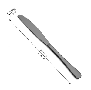 Couteau à beurre en acier inoxydable de meilleure qualité Dernière pièce Artisanat Gadgets de cuisine Pièces uniques Couteau à bord dentelé en acier - Product Image 1