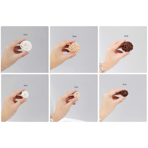 Ornements de Noël fabriqués à la main Matériaux naturels pour les décorations d'arbre et de maison pendant la saison des vacances - Product Image 5