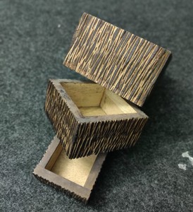 ไม้แกะสลักรูปเสาขนาดใหญ่สีน้ำตาลอ่อนของตกแต่งบ้านทำด้วยมือคุณภาพสูงเชิงเทียนไส้เทียนทีไลท์ธรรมชาติขนาดใหญ่ - Product Image 4