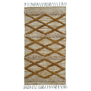 Tapis antidérapant pour salon de maison moderne tissé à la main en coton lavable de haute qualité au prix de gros - Product Image 5