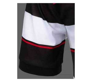 Camiseta de Manga Corta para Hombre, de Alta Calidad, Tejido de Punto Sólido, Mezcla de Algodón, Talla Grande, Transpirable, con Logotipo Personalizado - Product Image 4