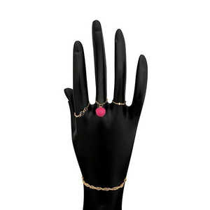 Urthn Fine Jewelry Set Bagues et bracelet plaqués or 1502322 - Product Image 1